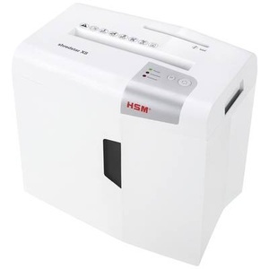 HSM, HSM Aktenvernichter SHREDSTAR X8 Auffangvolumen 18 l Partikel, 8 Blatt, HSM shredstar X8 Aktenvernichter 8 Blatt Partikelschnitt 4.5 x 30 mm P-4 18 l Vernichtet auch Büroklammern, CDs, DVDs,