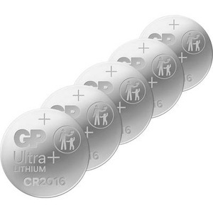 GP Batteries CR2016 Knopfzelle CR 2016 Lithium 90 mAh 3 V 5 St.