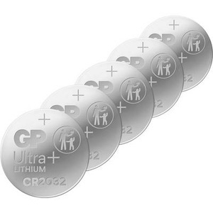GP Batteries CR2032 Knopfzelle CR 2032 Lithium 220 mAh 3 V 5 St.