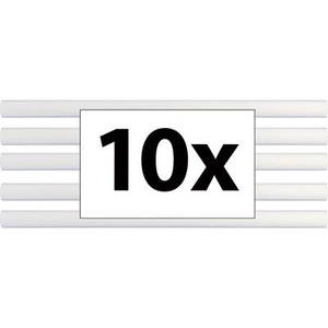 TOOLCRAFT, TOOLCRAFT TC-11200X10T Heißklebesticks 11 mm 200 mm Transparent 10 St., TOOLCRAFT TC-11200X10T Heißklebesticks Ø 11 mm x (L) 200 mm Transparent 200 g 10 St.