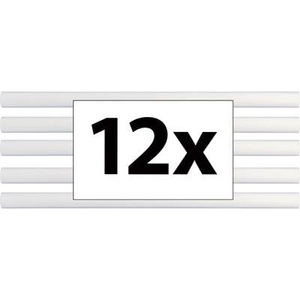 TOOLCRAFT, TOOLCRAFT TC-7200X12T Heißklebesticks 7 mm 100 mm Transparent 12 St., TOOLCRAFT TC-7200X12T Heißklebesticks 7 mm 100 mm Transparent 60 g 12 St.