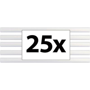 TOOLCRAFT, TOOLCRAFT TC-11200X25T Heißklebesticks 11 mm 200 mm Transparent 25 St., TOOLCRAFT TC-11200X25T Heißklebesticks Ø 11 mm x (L) 200 mm Transparent 500 g 25 St.