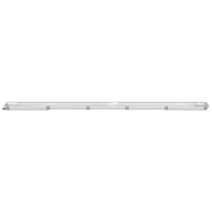 Müller Licht, LED Feuchtraumleuchte, 1-flammig, 18 Watt, kaltweiß, IP65, ca. 120 cm, Müller-Licht Aqua-Promo LED-Feuchtraum-Wannenleuchte LED G13 16 W Neutralweiß Grau