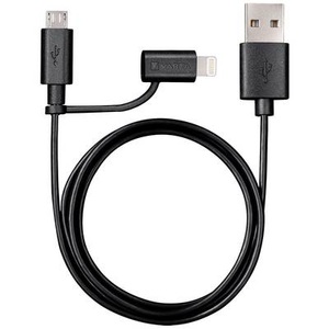 Varta, Varta USB-Micro-USB-Apple Lightning 57943101401 Ladekabel, 