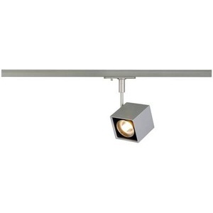 Slv, Hochvolt-Schienensystem-Leuchte GU10 EEK: abhängig v. Leuchtmittel (A++ - E) SLV 143354 Silber-Grau, Schwarz, SLV 143354 Hochvolt-Schienensystem-Leuchte GU10 Silber-Grau, Schwarz