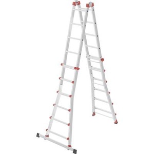 Hailo, Hailo MTL 670 7524-157 Aluminium Teleskopleiter Arbeitshöhe (max.): 6.75 m Silber 17 kg, Hailo M80 7524-157 Aluminium Teleskopleiter Arbeitshöhe (max.): 6.75 m Silber 17 kg