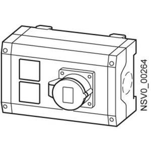 Siemens, Siemens BVP:034291 BVP:034291 Gerätekasten, Siemens BVP:034291 Gerätekasten Lichtgrau 16 A 400 V/AC 1 St.