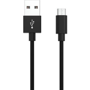 Ansmann, Ansmann Handy, Notebook Ladekabel [1x USB 2.0 Stecker A - 1x Micro-USB-Stecker] 2 m Schwarz Aluminium-Stecker,, Ansmann USB-Kabel USB 2.0 USB-A Stecker, USB-Micro-B Stecker 2.00 m Schwarz Aluminium-Stecker, TPE-Mantel 1700-0077