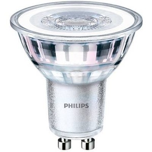 Philips, Philips LED EEK A+ (A++ - E) GU10 Reflektor 4 W = 35 W Warmweiß (Ø x L) 50 mm x 53 mm dimmbar 1 St., Philips Corepro LEDspot GU10 PAR16 3W 230lm 36D - 827 Extra Warmweiß | Dimmbar - Ersatz für 35W