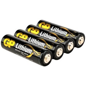 Mignon (AA)-Batterie Lithium GP Batteries Excellent FR6 1.5 V 4 St.