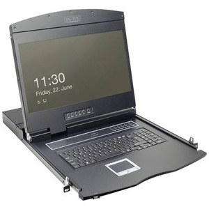 Digitus, Digitus DS-72211-4GE KVM-Konsole VGA 1366 x 768 Pixel, 