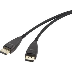 Renkforce, Renkforce DisplayPort Anschlusskabel [1x DisplayPort Stecker - 1x DisplayPort Stecker] 30 m Schwarz, Renkforce DisplayPort Anschlusskabel DisplayPort Stecker, DisplayPort Stecker 30.00 m Schwarz RF-3770964 8K UHD,