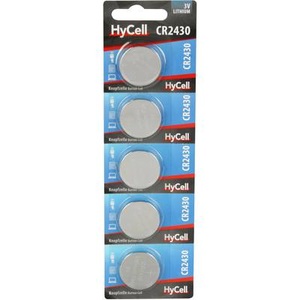 HyCell, HyCell CR2430 Knopfzelle CR 2430 Lithium 300 mAh 3 V 5 St., 