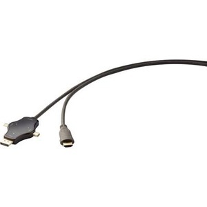 Renkforce, Renkforce Cable-Sharing Verbindungskabel [1x HDMI-Stecker - 3x DisplayPort Stecker, Mini-DisplayPort Stecker, USB 3.1, Renkforce RF-3909364 Cable-Sharing Verbindungskabel [3x DisplayPort Stecker, Mini-DisplayPort Stecker, USB 3.2 Gen 2