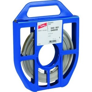 DEHN, DEHN 540931 14x0,3mm L 50m NIRO 540931 Überspannungsschutz-Befestigungselement, DEHN 540931 SPB 14X0.3 L50M V2A Spannband 1 St.
