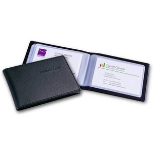 Sigel, Sigel Visitenkartenmappe 40 Karten (B x H x T) 110 x 75 x 12 mm Schwarz Kunststoff VZ170, Sigel Visitenkartenmappe, 75mm x 110mm, schwarz, bis 40 Karten, VZ170
