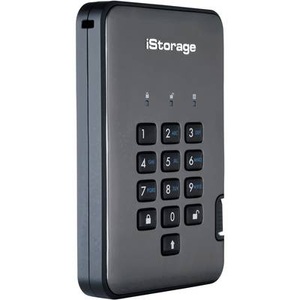 iStorage, iStorage diskAshur PRO 2® Externe Festplatte 6.35 cm (2.5 Zoll) 3 TB Graphit USB 3.1, 