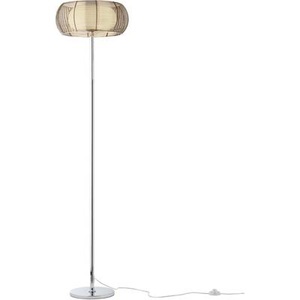 Brilliant, Stehlampe LED E27 60 W EEK: abhängig v. Leuchtmittel (A++ - E) Brilliant Relax 61158/53 Bronze, Chrom, Brilliant Leuchten Stehlampe »Relax«, 2-flamig, bronze/chrom