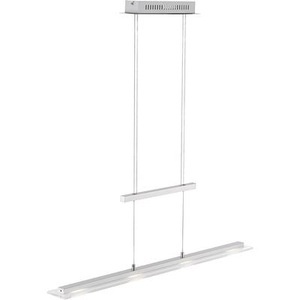 FISCHER & HONSEL, LED-Pendellampe Tenso tunable white + Dimmer 64cm, Fischer & Honsel Led-hängeleuchte 64/150 cm , 67672 Tenso , Chromfarben, Nickelfarben , Metall, Glas , 64x150 cm , höhenverstellbar, Farbtemperaturwechsler , 003151032501
