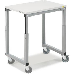 TRESTON, Treston SAP507 ESD ESD-Beistellwagen Stahl, Holz Traglast (max.): 22 kg Grau, Treston SAP507 ESD ESD Beistellwagen Stahl, Holz Traglast (max.): 22 kg Grau