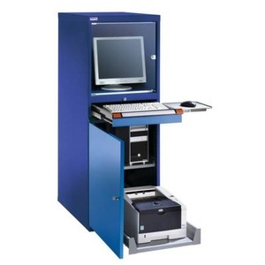 Thur-Metall, Thur-Metall PC-Schrank 84838501 Hellblau (B x H x T) 605 x 1600 x 723 mm, Thur-Metall Hellblau (B x H x T) 605 x 1600 x 723 mm 84838501 1 St.
