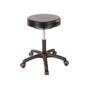 undefined, Hocker Kunststoff Gasfeder 09058, Hocker Universal Plus, PU-Sitz, Sitzhöhe 425-555 mm, Kunststoffbasis, Rollen