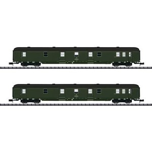 MiniTrix, MiniTrix T15311 N 2er-Set Postwagen der DR, 