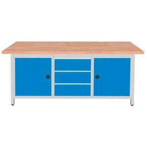 undefined, 03.19.23RVA_3241 Werkbank (B x H x T) 2000 x 860 x 750 mm, 