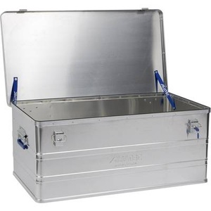 Alutec, Transportkiste Alutec CLASSIC 142 11142 Aluminium (L x B x H) 895 x 495 x 375 mm, Transportbox Alutec CLASSIC 142, Aluminium, 142 l, L 895 x B 495 x H 275 mm, Zylinderschlösser