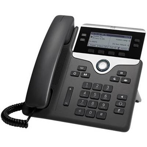 Cisco, Systemtelefon,VoIP Cisco CP-7841-3PCC-K9= LC-Display Schwarz, Silber, Cisco IP Phone 7841 - VoIP-Telefon - TAA-konform