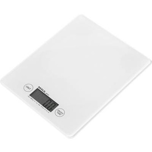 Maul, Maul Briefwaage Wägebereich (max.) 5000 g Ablesbarkeit 1 g batteriebetrieben Weiß, Maul Briefwaage, MAULgloss mit Batterie, 5000g, 1666002