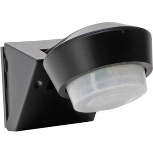 Kopp, Kopp 240°-Bewegungsmelder, bis zu 16 m Erfassungsreichweite, IP55, schwarz, Kopp 824615019 Aufputz Bewegungsmelder 240 ° Schwarz