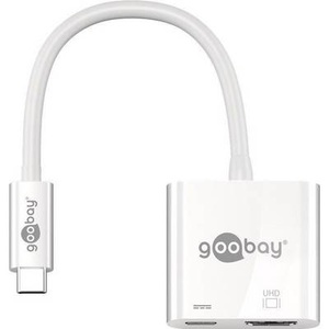 Goobay, Goobay TV, Monitor Adapter [1x USB-C™ Stecker - 1x HDMI-Buchse, USB-C™ Buchse], 