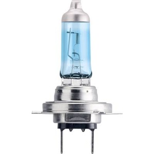 Philips, Philips Halogen Leuchtmittel WhiteVision, WhiteVision Xenon-Effekt H7 55 W 12 V, Philips Halogen-Scheinwerferlampe White Vision Ultra H7