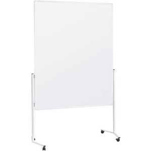 magnetoplan, magnetoplan Moderationstafel, Rahmen weiß einteilig Karton weiß, Magnetop Moderatorentafel Karton, weiss, starr, 1200mm x 1500mm, 2111100