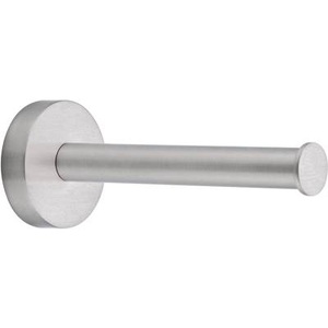 Tesa, tesa MOON Toilettenpapierhalter Klebstoff Metall, WC-Ersatzrollenhalter tesa Moon, Befestigung ohne Bohren, inkl. Klebelösung, ablösbar, chrom