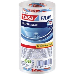 Tesa, tesa C+C 57726-00000-02 Klebefilm Transparent (L x B) 33 m x 15 mm 6 Rolle(n), 