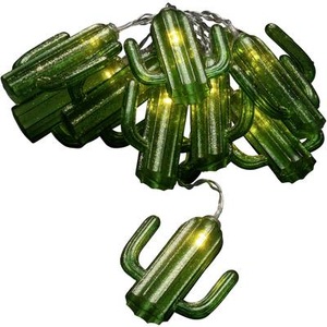 Konstmide CHRISTMAS, LED-Lichterkette Kakteen, batteriebetrieben, LED-Lichterkette Kakteen, batteriebetrieben
