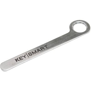 KEY SMART, KEY SMART Schlüsselanhänger KS804-SS Nano Ruler Edelstahl 1 St., KeySmart Nano Ruler | Kompakter Massstab - Stainless Steel - Grau -