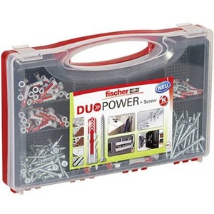 FISCHER, Fischer fischer Redbox DUOPOWER + Schrauben Dübel 536091 1 St., RED BOX DUOPOWER + Schrauben, Dübel