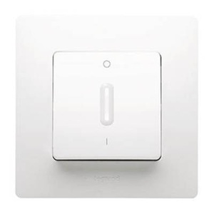 Legrand, Legrand Ausschalter Niloe Weiß 664518, Legrand Ausschalter Niloe Weiß 664518