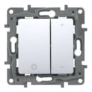 Legrand, Legrand Dimmer Niloe Weiß 665115, Legrand Dimmer Niloe Weiß 665115