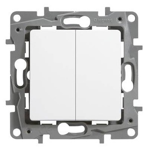 Legrand, Legrand Installationsschalter Niloe Weiß 664502, Legrand Installationsschalter Niloe Weiß 664502