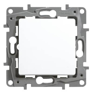 Legrand, Legrand Kreuzschalter Niloe Weiß 664704, Legrand Kreuzschalter Niloe Weiß 664704