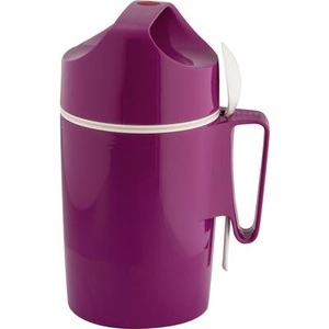 ROTPUNKT, Rotpunkt Camping Speisebehälter 850 ml 850 raspberry 1 St. 850-11-07-0 Glas, Kunststoff, 
