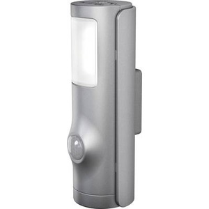 LEDVANCE, LEDVANCE Nightlux Torch LED-Nachtlicht silber, Ledvance Nachtlicht Torch Silber 0.35W 840 | Bewegungssensor