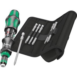 Wera 05051017001 Bit-Set 13teilig 1/4 (6.3 mm) inkl. Bithalter