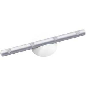 LEDVANCE, LEDVANCE LEDstixx Leuchtstab für Wand oder Tisch, Ledvance LED LEDstixx Tragbare Minileuchte Silber 0.31W Batteriebetrieben