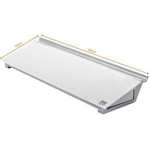 undefined, Rexel 1905174 dry erase board White, Glas-Memoboard Nobo Diamond, f. Schreibtisch, mit verborgenem Organizer