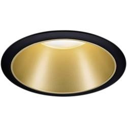 Paulmann, Paulmann 93403 Einbauleuchte EEK: A+ (A++ - E) 6.50 W Warm-Weiß Schwarz, Gold